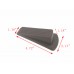 FixtureDisplays® Classic Rubber Door Stopper - Sturdy and Durable Security Door Stop Wedge, Multi Surface and Non Scratching, Gaps up to 1.2 Inches (4 Pack, Brown) 15263
